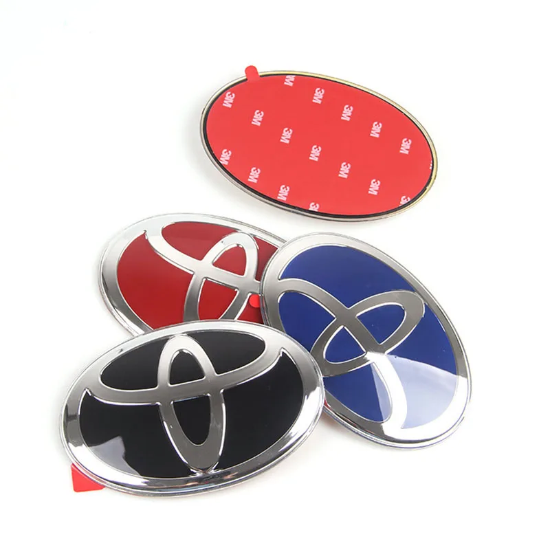 Эмблема Для Toyota RAV4 LandCruiser Prado HighLander Camry Yaris EZ Corolla Levin значок на передний и задний
