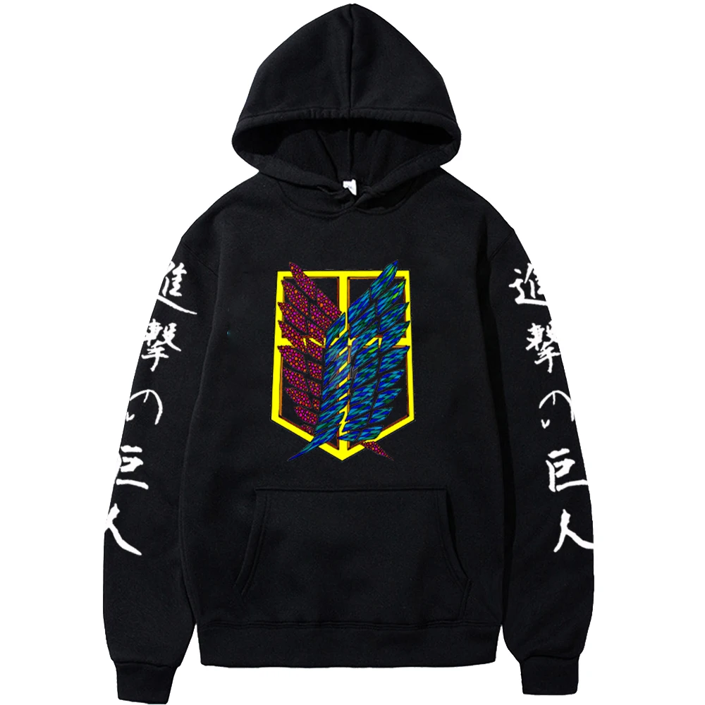 

Attack on Titan Anime Hoodies Funny Sukuna Hoodie Sweatshirts Streetwear Pullover for Women and Men
