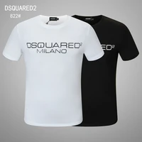 dsquared2 new mens womens printed lettersround neck short sleeve street hip hop pure cotton tee t shirt 822