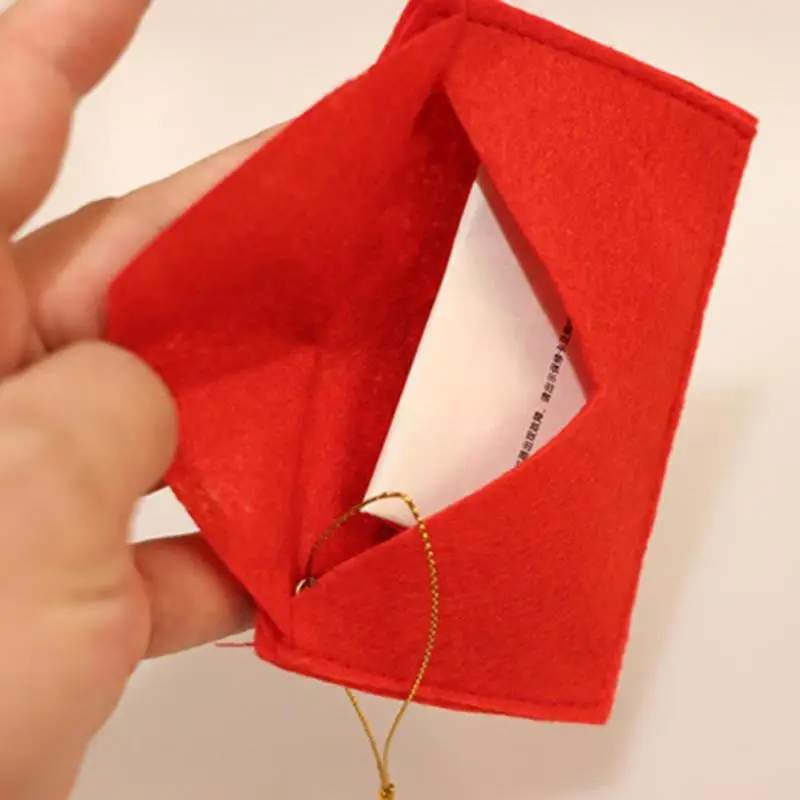 Подвеска конверт Санта Клаус Северный полюс на Рождество аксессуары для елки