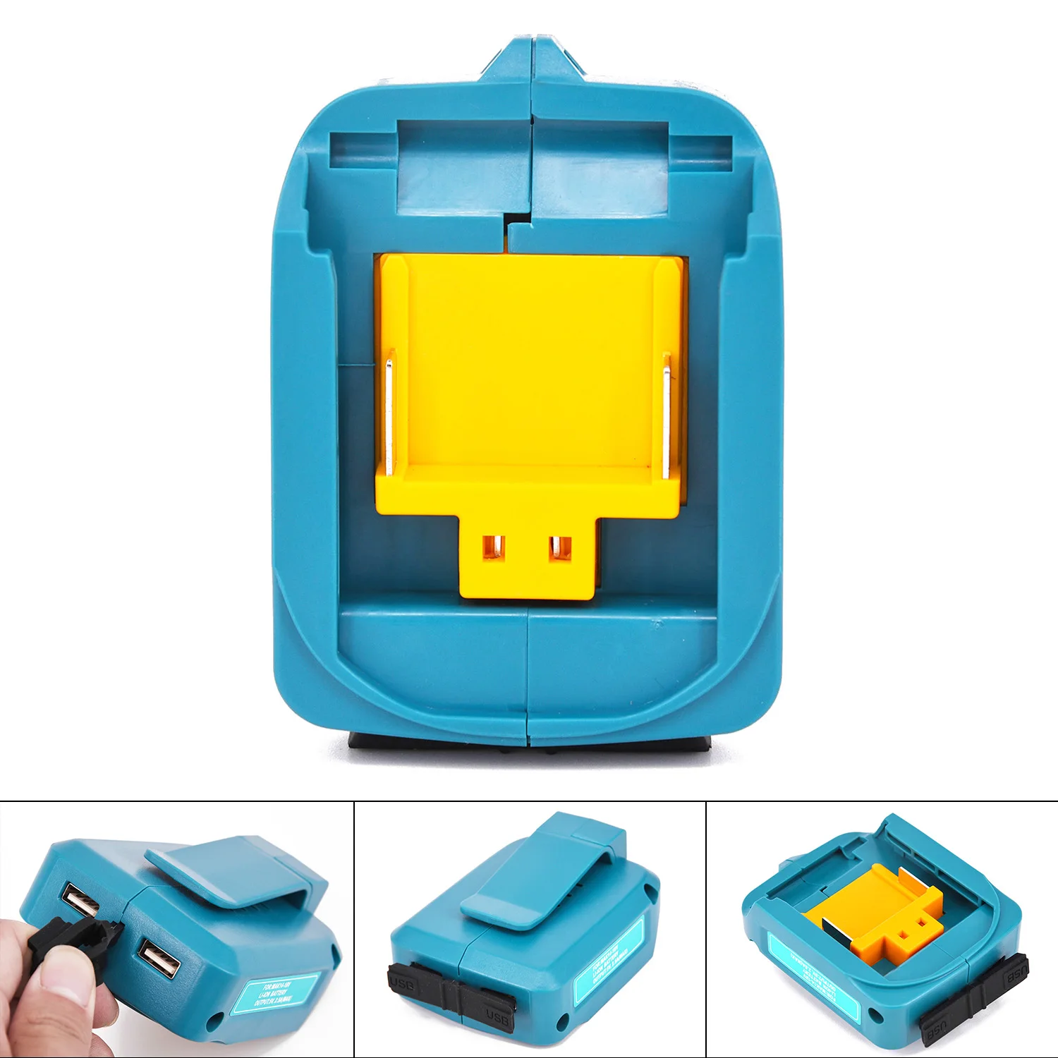 1 шт. адаптеры конвертер для Makita ADP05 BL1415 BL1430 BL1815 BL1830 14 4 18 в USB Зарядка адаптер