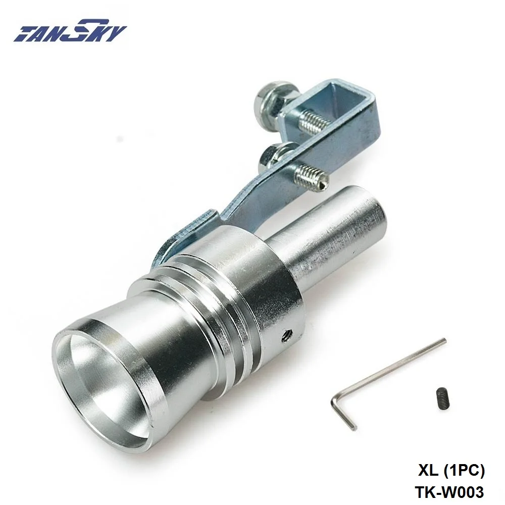 

TANSKY-Новый Универсальный Серебряный турбо звук глушитель трубы свисток/поддельный удар от BOV симулятор Whistler Размер XL TK-W003 (1 шт.)