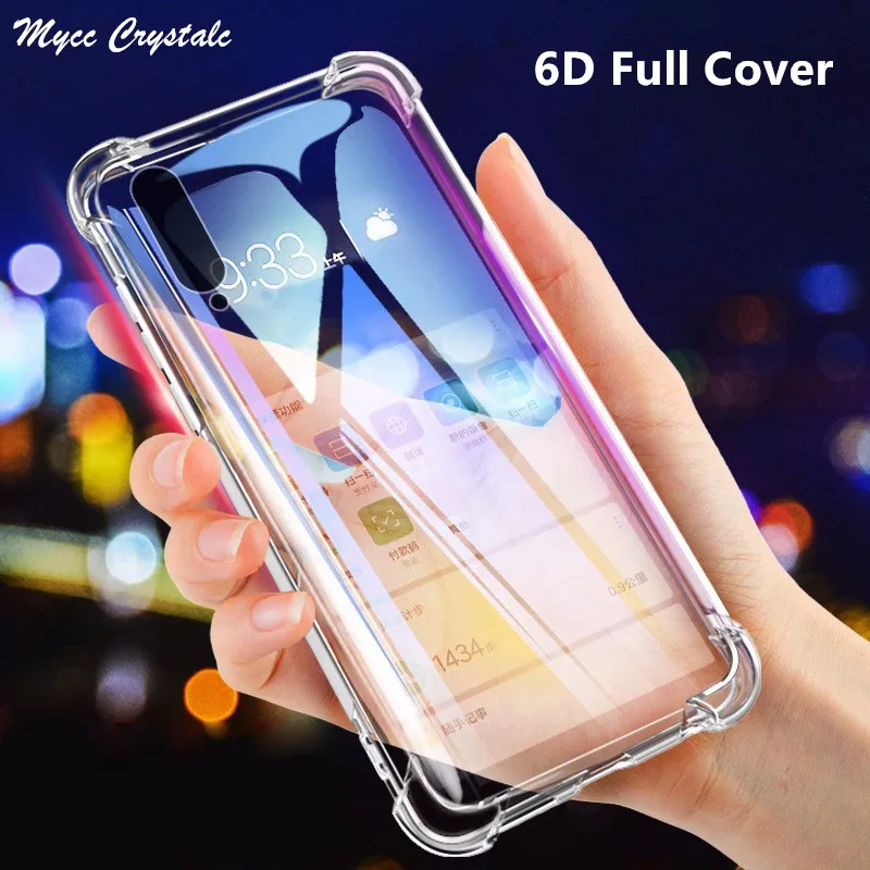 Мягкий прозрачный чехол подушка безопасности для телефона Meizu Note 9 8 16th 16 Plus M8 Lite V8