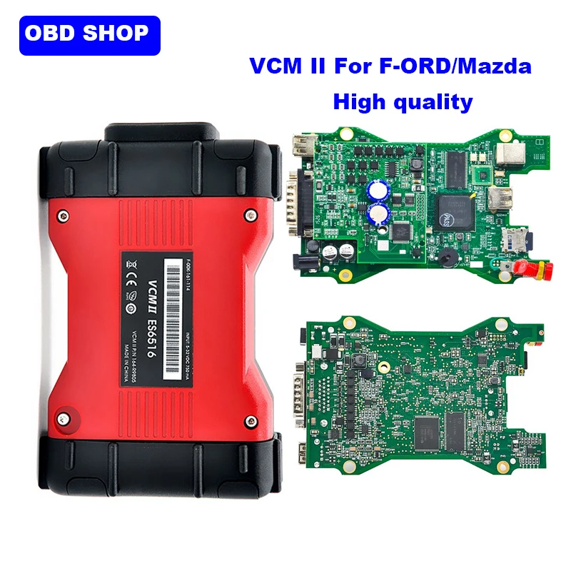 VCM 2 для vcm ii ids для Mazda obd2 инструмент scann vcm2 V101 автомобильный диагностический инструмент A+ качество горячая Распродажа в