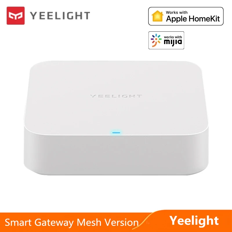Хаб для шлюза Yeelight Wi Fi bluetooth совместим с устройствами умного дома дистанционное