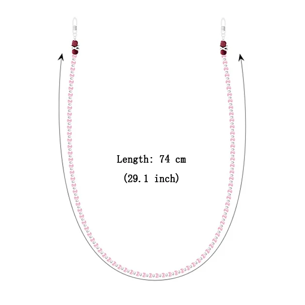 4 шт. регулируемая цепочка для очков (веревка)