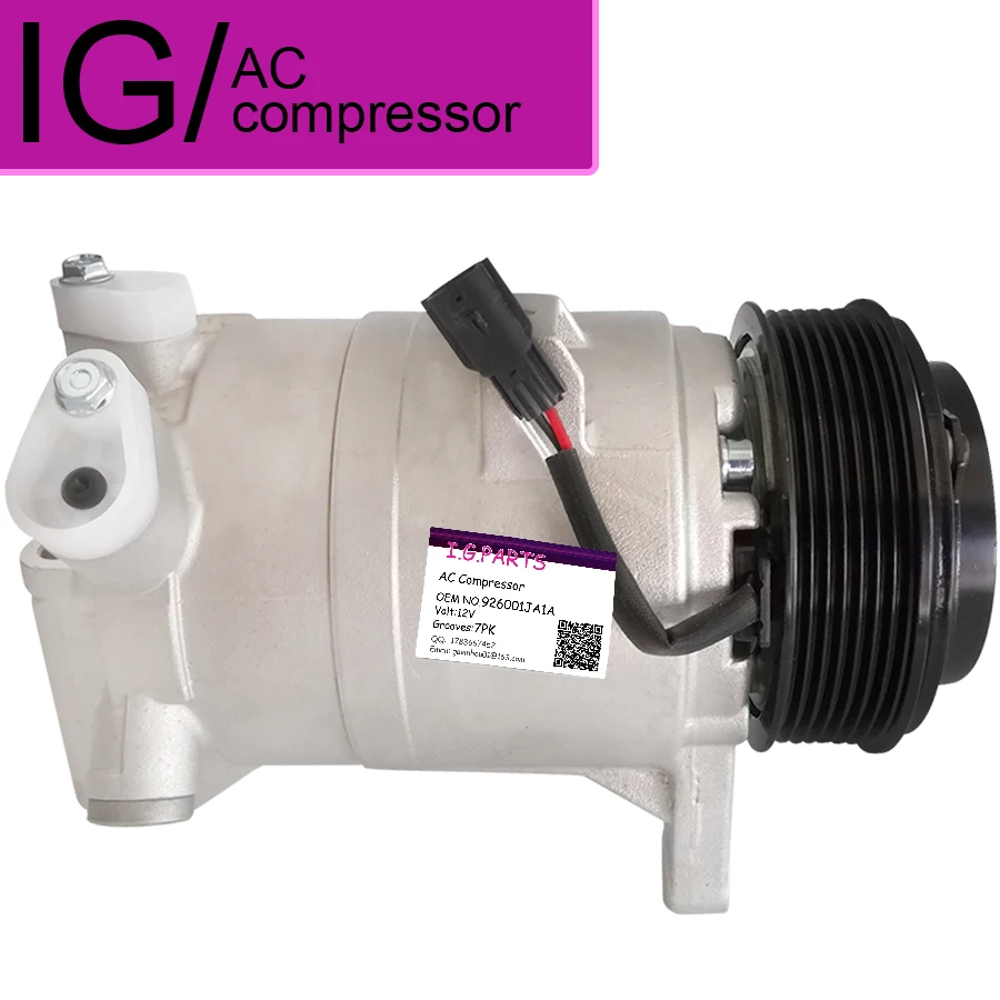 For Nissan Maxima Murano Quest Diesel 09-12 92600jp01c 926001ja1a 92600jp00b 92600jp00c For Nissan Compressor