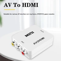 avrca cvbs naar hdmi compatibel 1080p video converter mini av2hdmi adapter converter box voor hdtv projector set top box dvd
