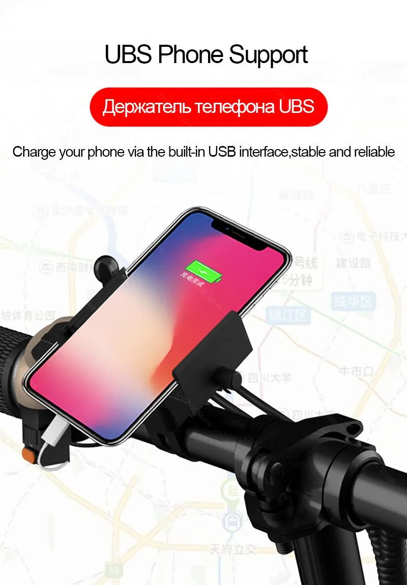 Электровелосипед Daibot E складной электрический велосипед с двойной