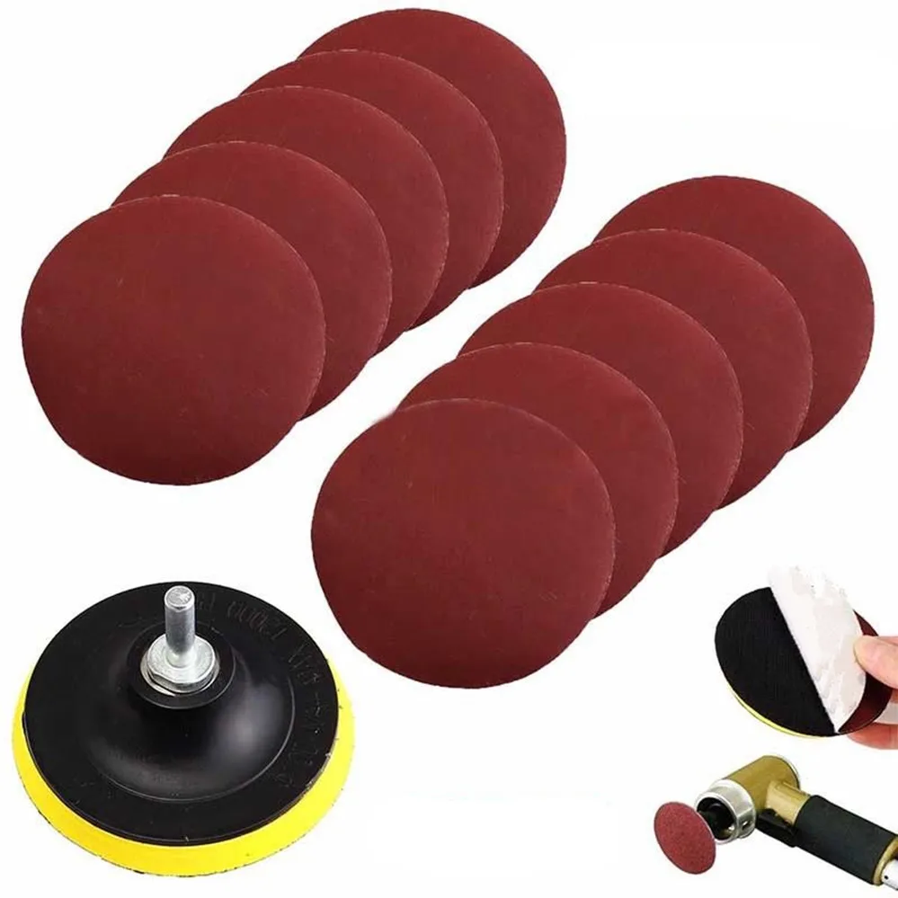 10 шт. шлифовальный диск 1000 грит 4 дюймовая шлифовальная накладка на липучке и