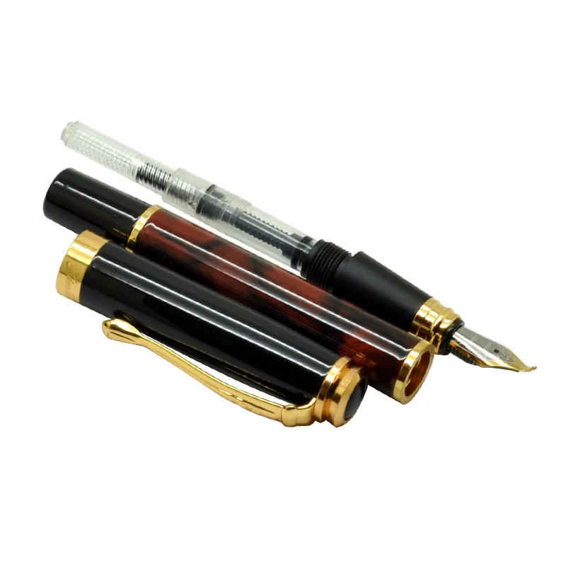 Jinhao 500 драгоценных камней красная металлическая каллиграфическая ручка 1 0 мм