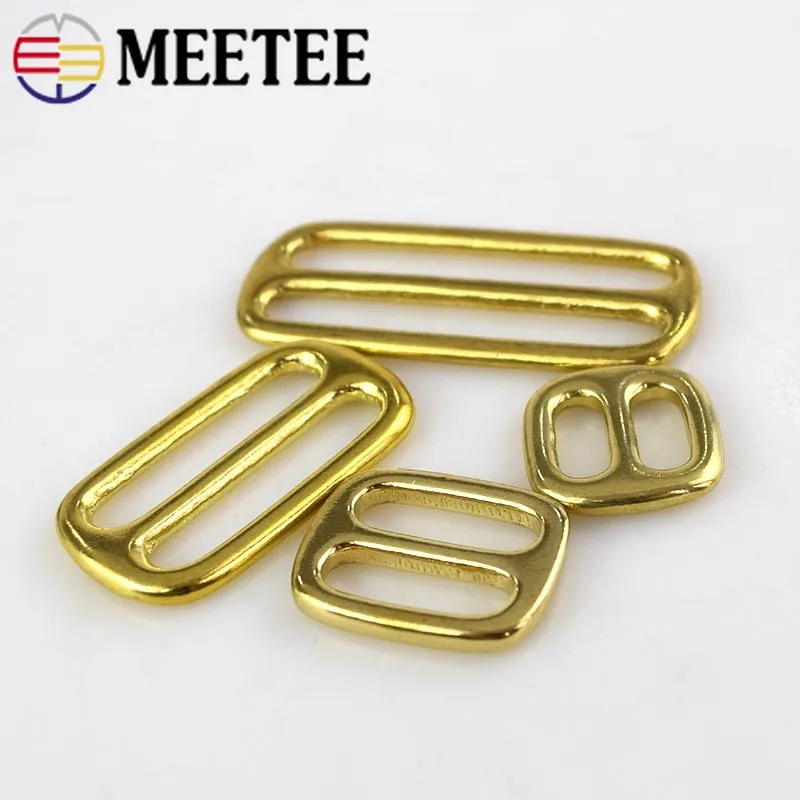 Регулируемая пряжка из твердой латуни для рюкзака аксессуары шитья 2 шт.