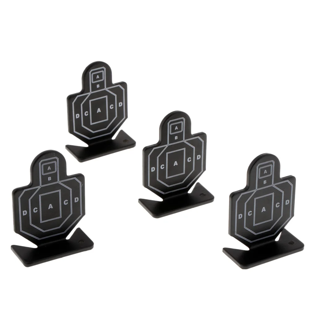 

4pcs Practice Steel Metal Aim Targets Hunting Shooting Accessories