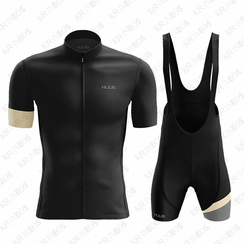 

Командная веломайка HUUB 2020, летняя Мужская дышащая велосипедная одежда, комплект брюк с коротким рукавом, одежда для езды на велосипеде