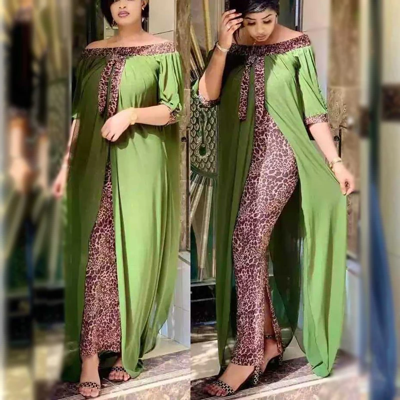 Африканская одежда платья для женщин Вечерние вечернее платье с коротким