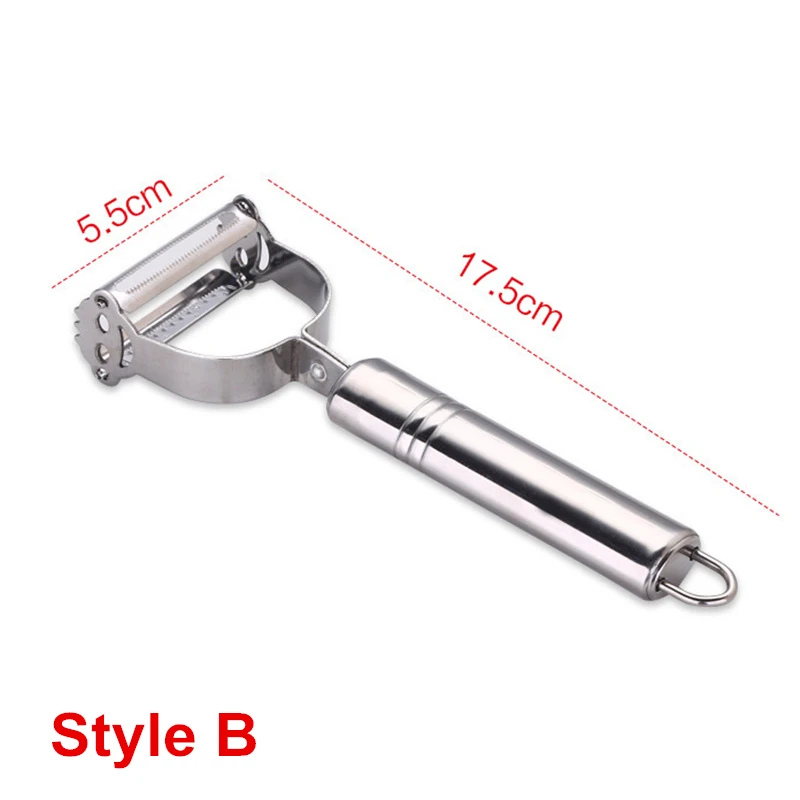 

Stainless Steel Fruit & Vegetable Peeler Julienne Cutter Tools Multifunction Potato Carrot Peelers Grater Kitchen Gadgets
