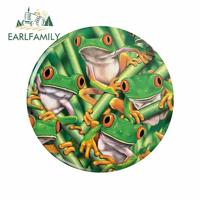 EARLFAMILY 3D наклейка на автомобиль Виниловая окно багажник Настенный декор