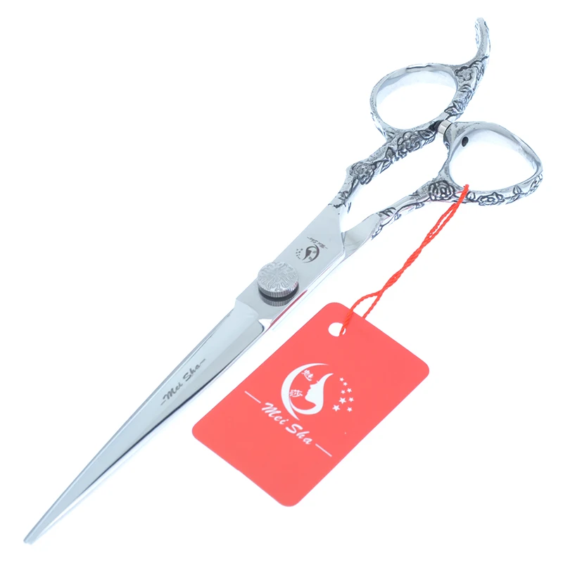 Ножницы для стрижки волос Мейша профессиональные мастерские, 7,0 дюймов, из Японии, из стали 440C, большие, для стрижки волос и ухода за домашними животными, модель A0141A.