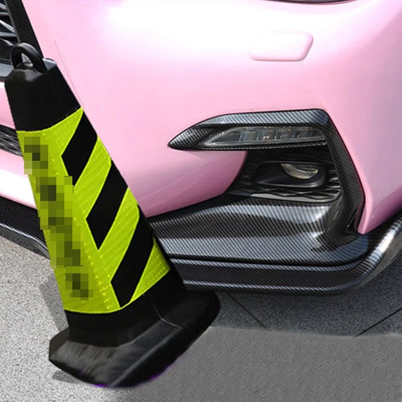 3piece Carbon Fiber Look/Black Car Front Lower Bumper Lip Diffuser Spoiler Body Kit For Infiniti Q50l 2018 2019 | Автомобили и