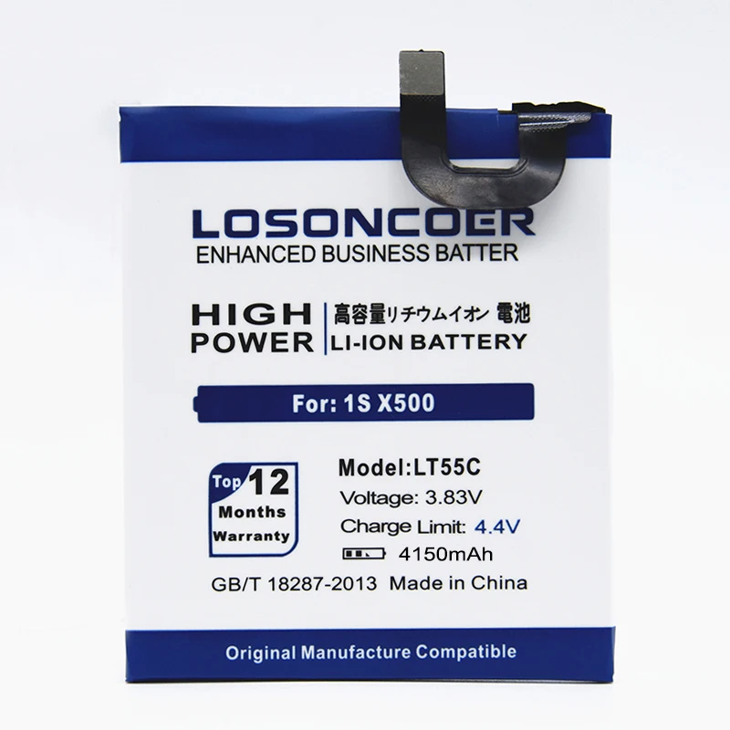LOSONCOER Высококачественный аккумулятор 4150 мАч LOSONCOER LT55C Аккумулятор для Letv LeEco 1S X500 батарея+ Бесплатные инструменты+ наклейка