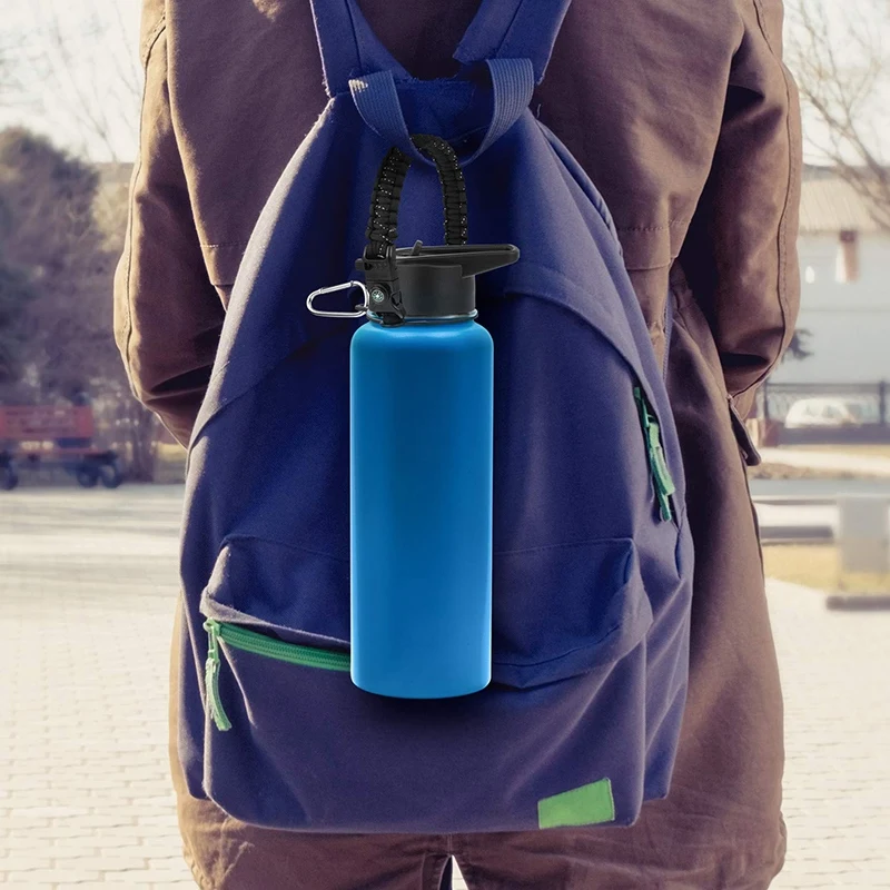 Широкая соломенная крышка и Нижняя втулка для бутылки с водой объемом 32 унции 40