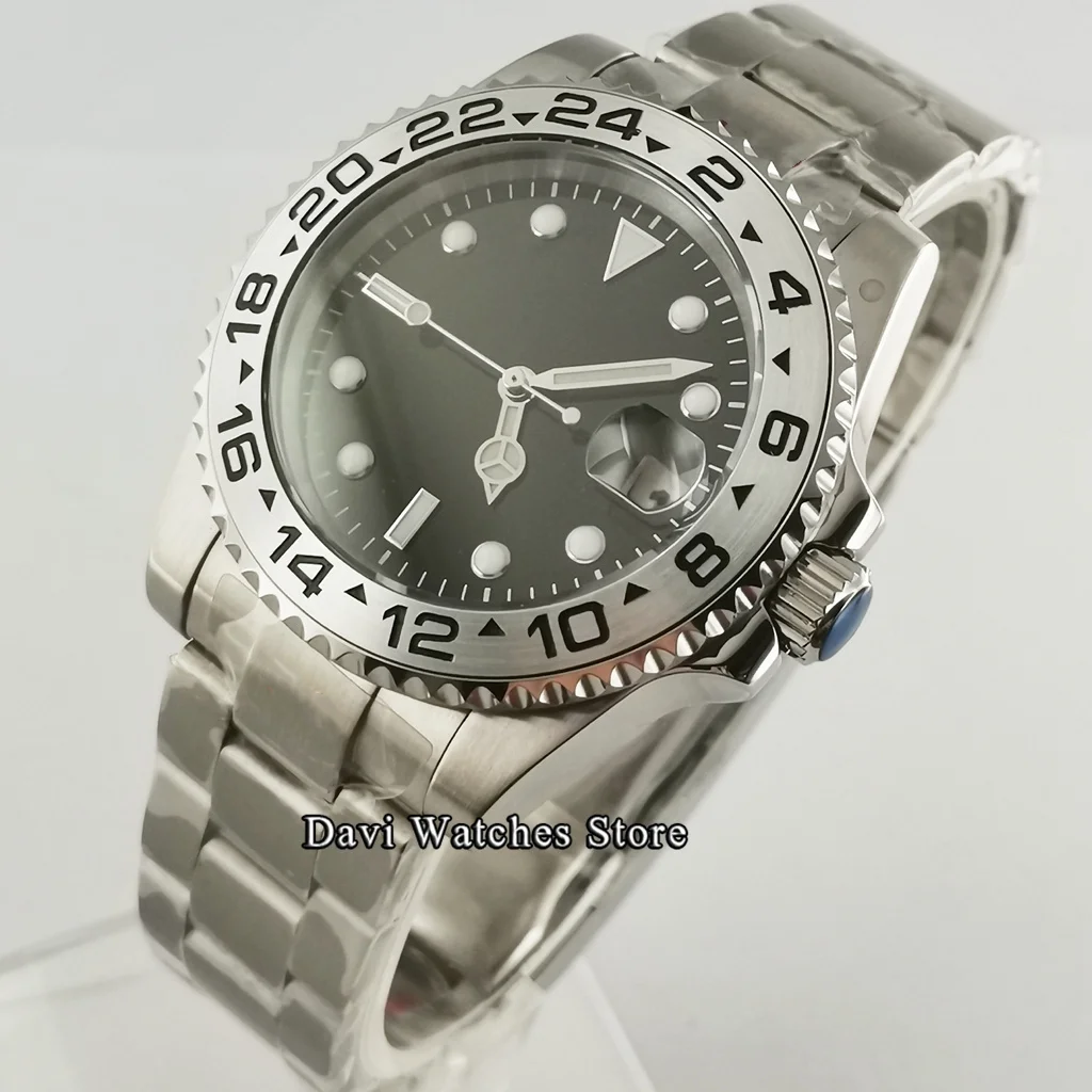 

Мужские наручные часы с автоматическим механизмом, 40 мм