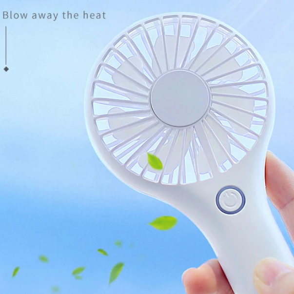 

Portable Pocket Fan USB Rechargeable Handheld Small Fan Small Tail Fan