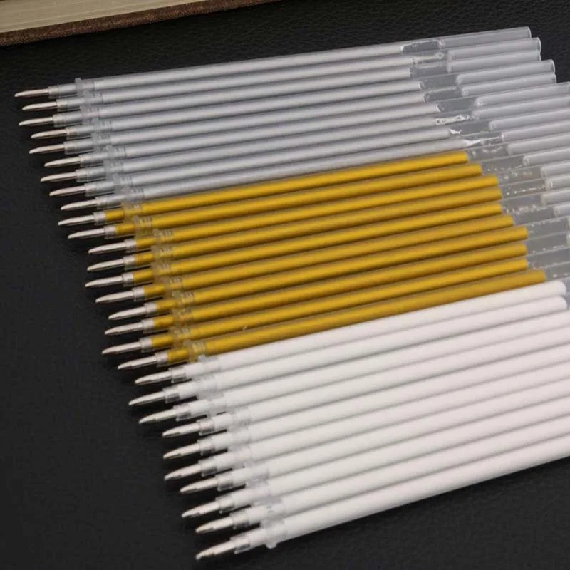 Ручка гелевая Водонепроницаемая с белыми чернилами 30 шт. 0 8 мм 6 | Канцтовары для