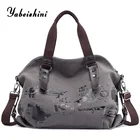 Женские холщовые сумки-тоуты через плечо, брендовые Роскошные Дизайнерские дамские сумочки на плечо, сумка для покупок, 2021