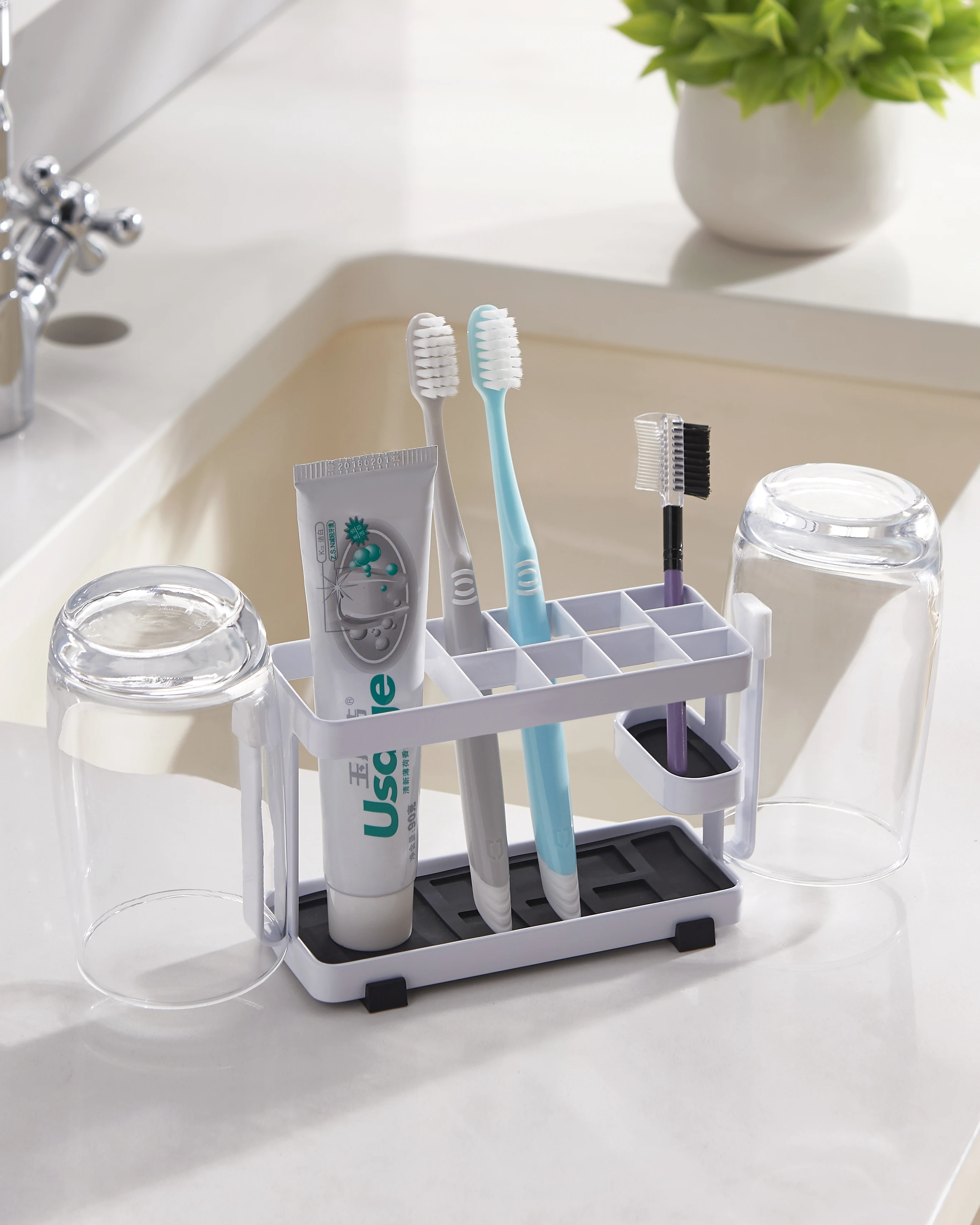 Аксессуары для ванной комнаты Banheiro настенный держатель зубной щетки высокий