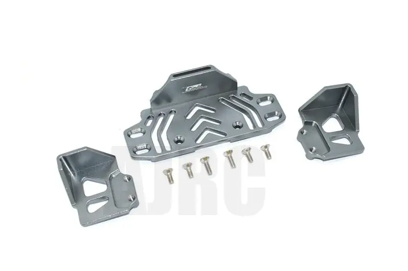 Axial AXI03007 SCX10 III Jeep Wrangler AXI03007, montaje de bater&iacute;a trasera de aleaci&oacute;n de aluminio AXI231008-3