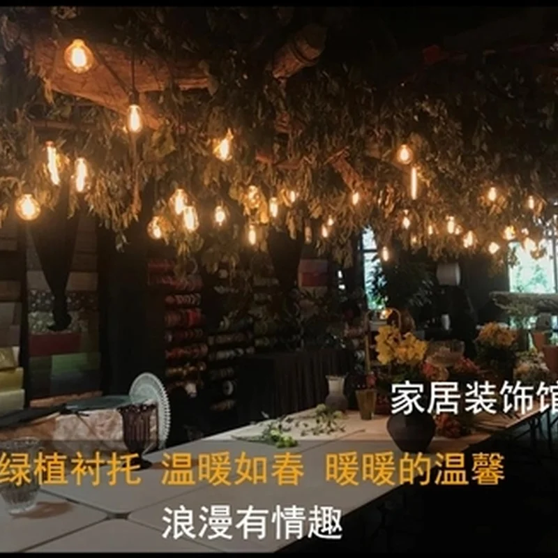 Скандинавская светодиодная люстра E27 в стиле индастриал современный винтажный