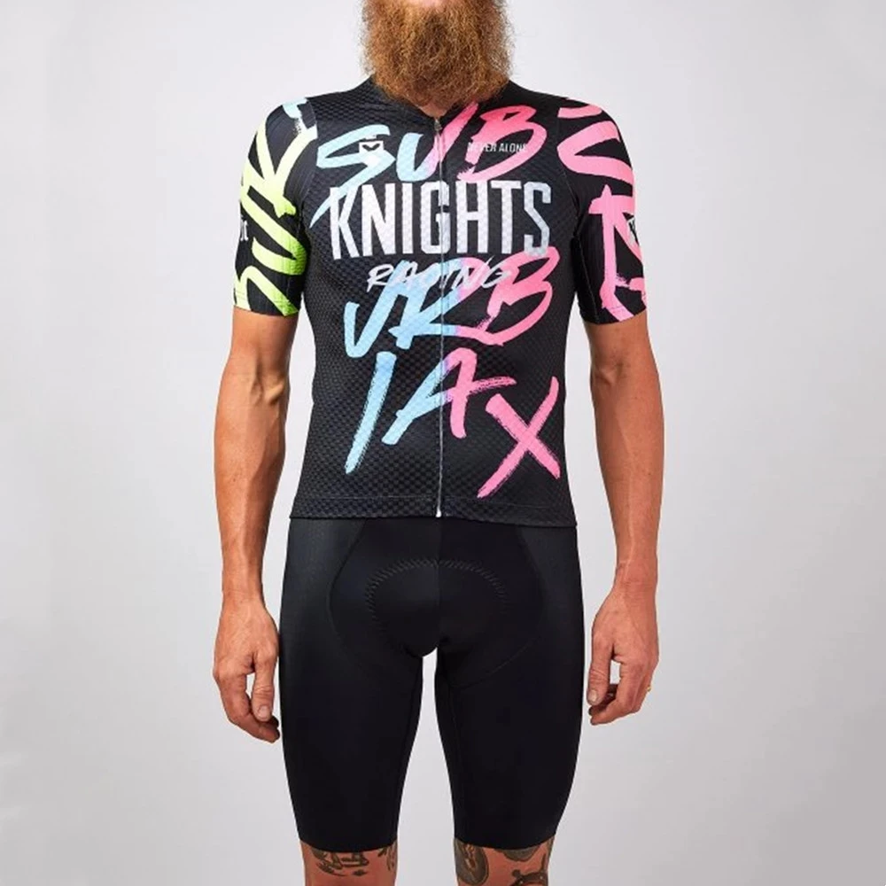 

Summer Cycling Clothing Men Short Sleeve Bib Shorts Suit Maillot Ciclismo Pro Team Mtb Bike Apparel Roadbike Bicycle Jersey Wear