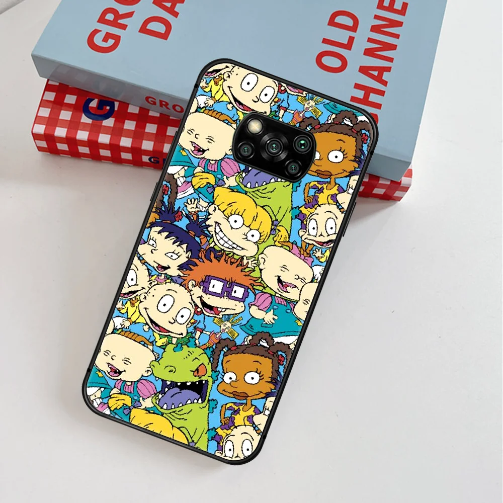 

Rugrate Cute Cartoon Dinosaur Phone Case For Xiaomi Mi Note 10 A3 9 MAX 3 A2 8 9 Lite Pro Ultra black Prime Fashion Cell Soft