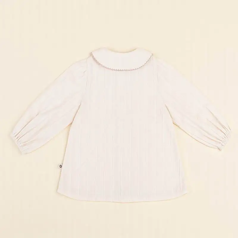 

Baby Girl Clothes Set Girls Embroidered collar Long Sleeve shirt +pantskirt 2pcs Outfits Kids Clothes AW001