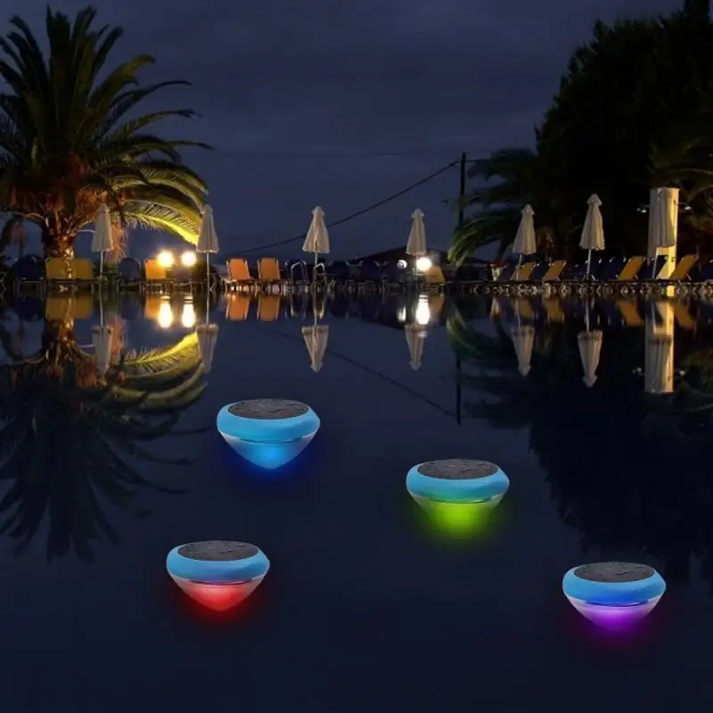 

СВЕТОДИОДНЫЙ плавающий фонарь для бассейна на солнечной батарее, 7 цветов, меняющиеся цвета, подводная лампа для двора, пруда, сада, бассейна...