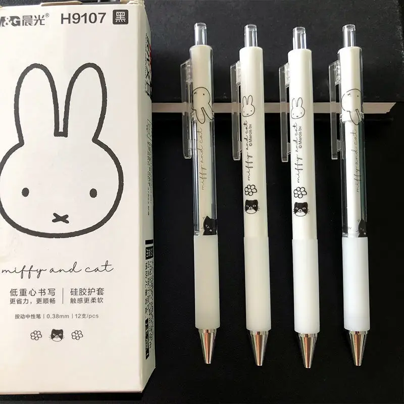 

【Factory Alliance Outlet Store】3pcs Black Ink Signature Pen Promotional Gifts Stationery School Supplies korean stationery