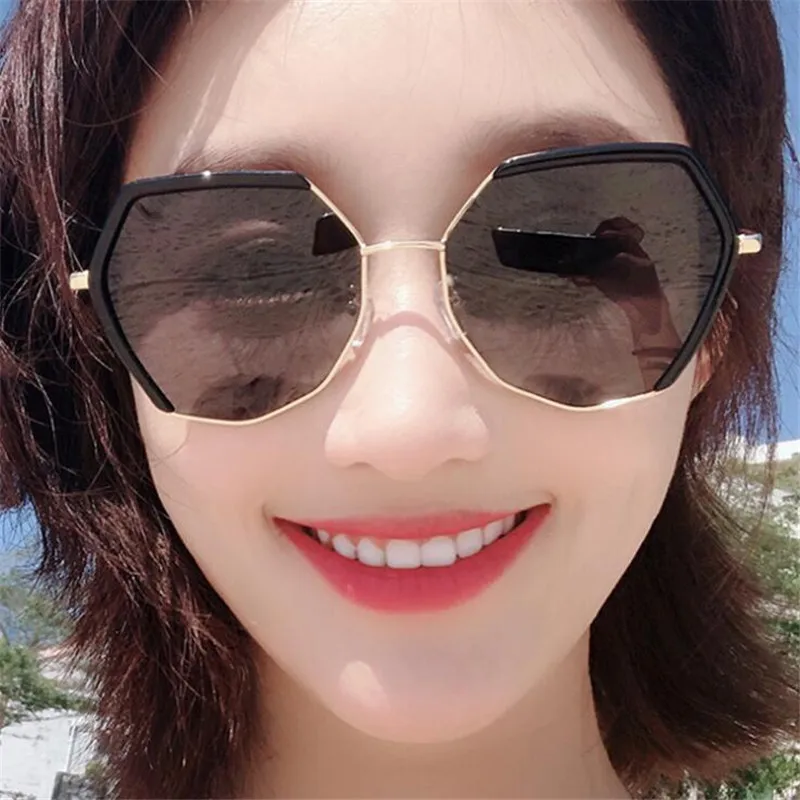 Большие солнцезащитные очки для женщин и мужчин Классические винтажные