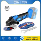 Угловая шлифовальная машина PROSTORMER, беспроводной режущий инструмент, мощный электрический, 20 в Складские заказы в России могут быть доставлены быстро