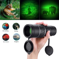 40x60 hd monocular telescope outdoor sports tourism spyglass for camping hunting night vision pocket telescope for child gift