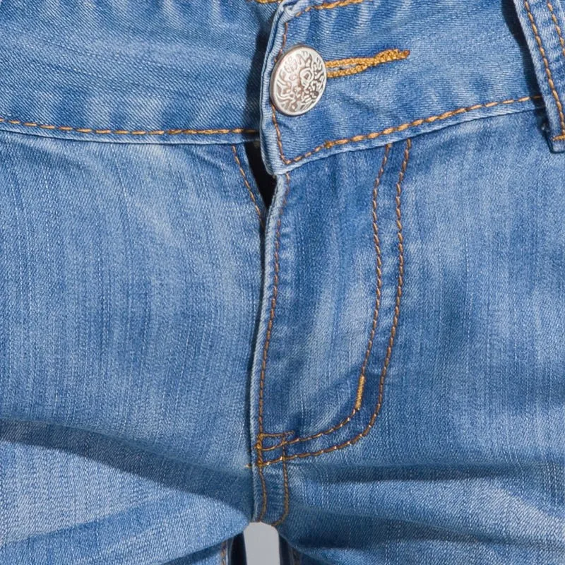 Женские джинсовые брюки в американском и Европейском стиле Свободные