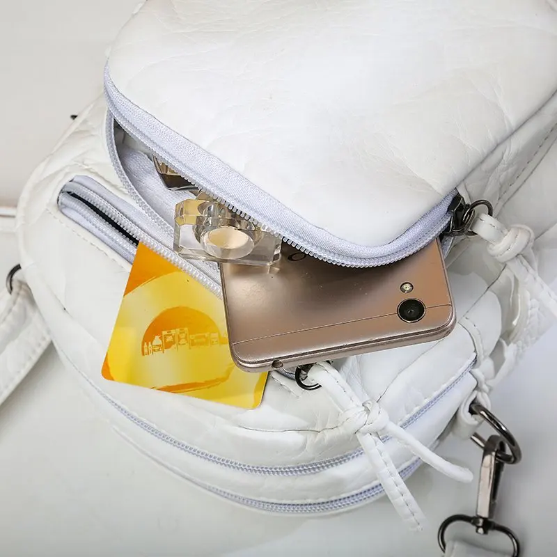 Высококачественная модная женская кожаная сумка через плечо мини-сумка для