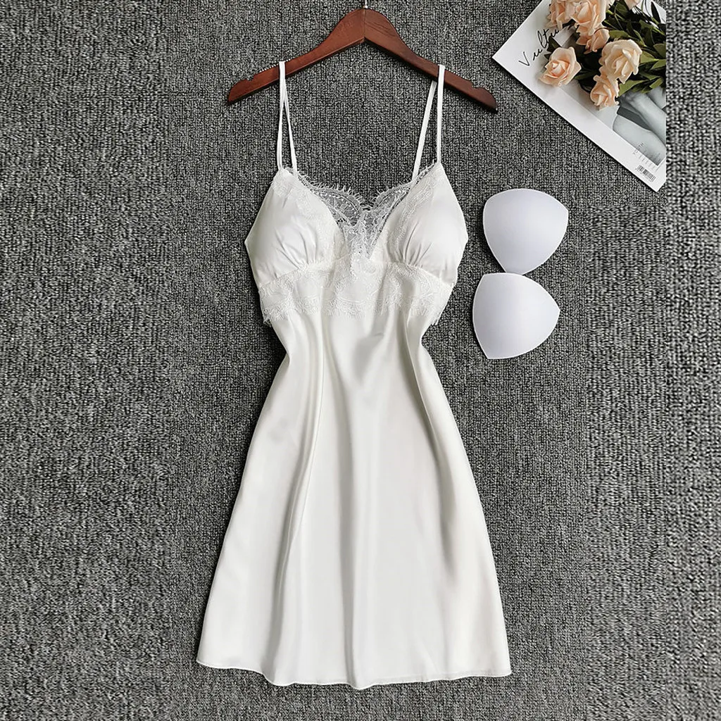 

Sexy Lingerie New Women Lace Teddy Lingerie Sexy Deep V One Piece Sling Nightdress Underwear Lenceria Mujer #G2