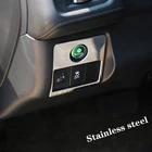 Для Honda вариабельности сердечного ритма HR-V Vezel 2014-2018 из нержавеющей стали автомобильных фар переключатель регулировки Панель накладка Тюнинг автомобилей Аксессуары 1 шт.