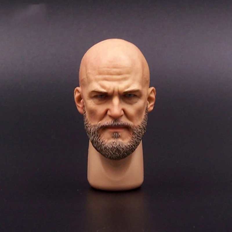 Modelo a escala 1/6, escultura de A-20, cabeza masculina, cabeza masculina, Mango barbudo, Transformeres, villano, figura de acción de 12 