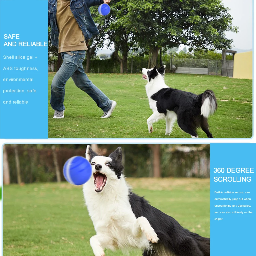 

2nd Generation Waterproof Pet Wicked Ball Anti-bite Environment Friendly Playing Ball ABS Material safe and reliable Waterproof