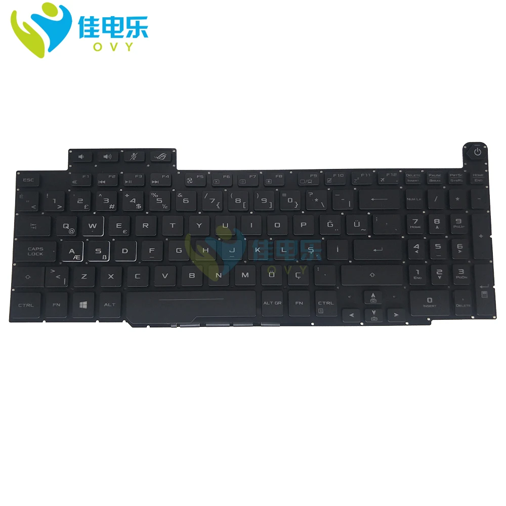 

OVY NE PO TI TR laptop keyboard for ASUS for ROG GM501GM P/N:V172462AE1 NE 0KN1-4L2ND11 0KNR0-6612ND00 V172462AE1 PO KB