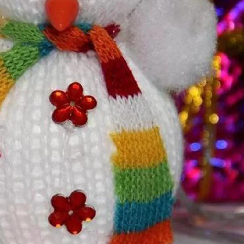 Рождественский снеговик подвесная кукла эксклюзивная для дома Рождественская