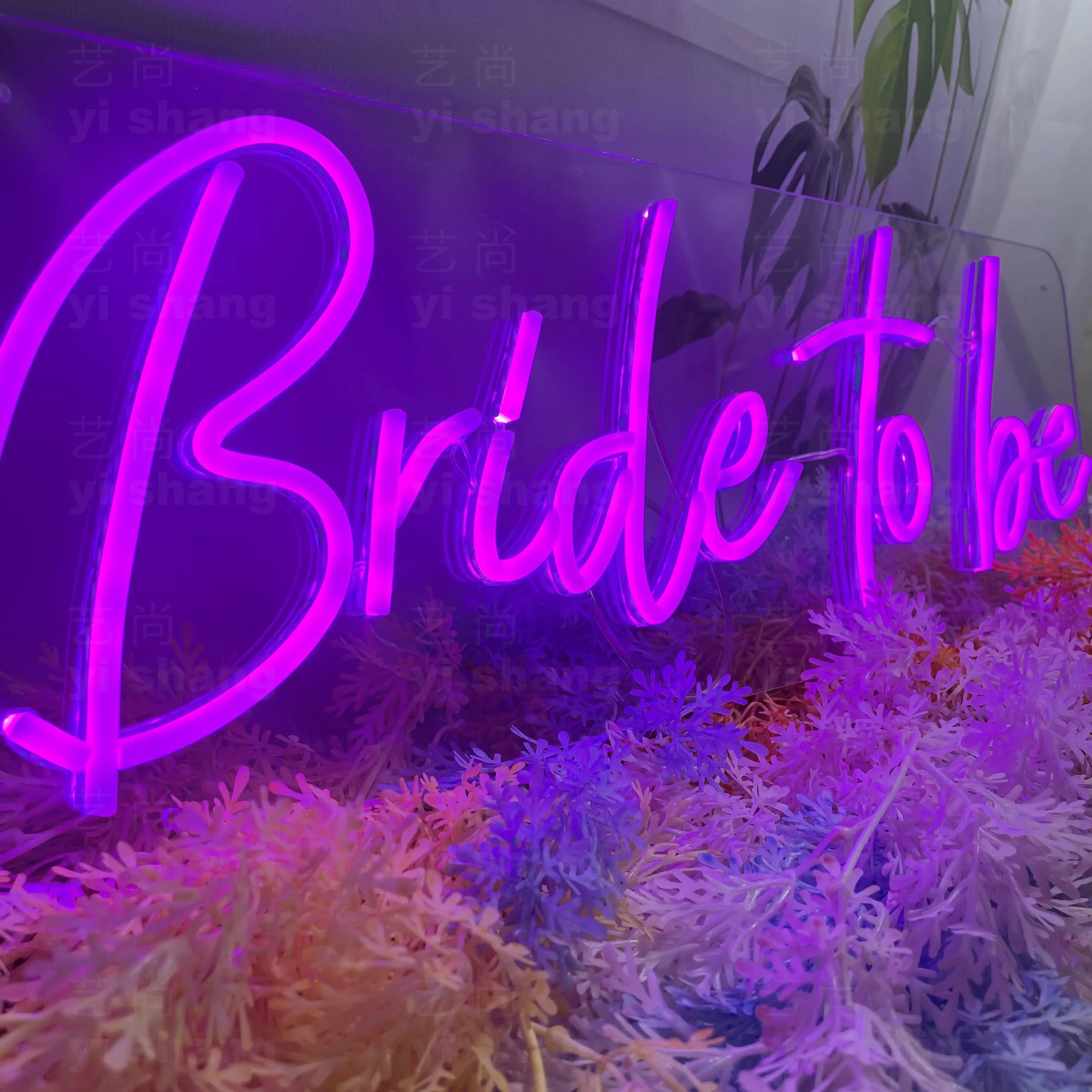 Custom LED Neon Plaque Sign Bride to be Suitable For Home Hall Restaurant Propose Wedding party Background Decor Light |