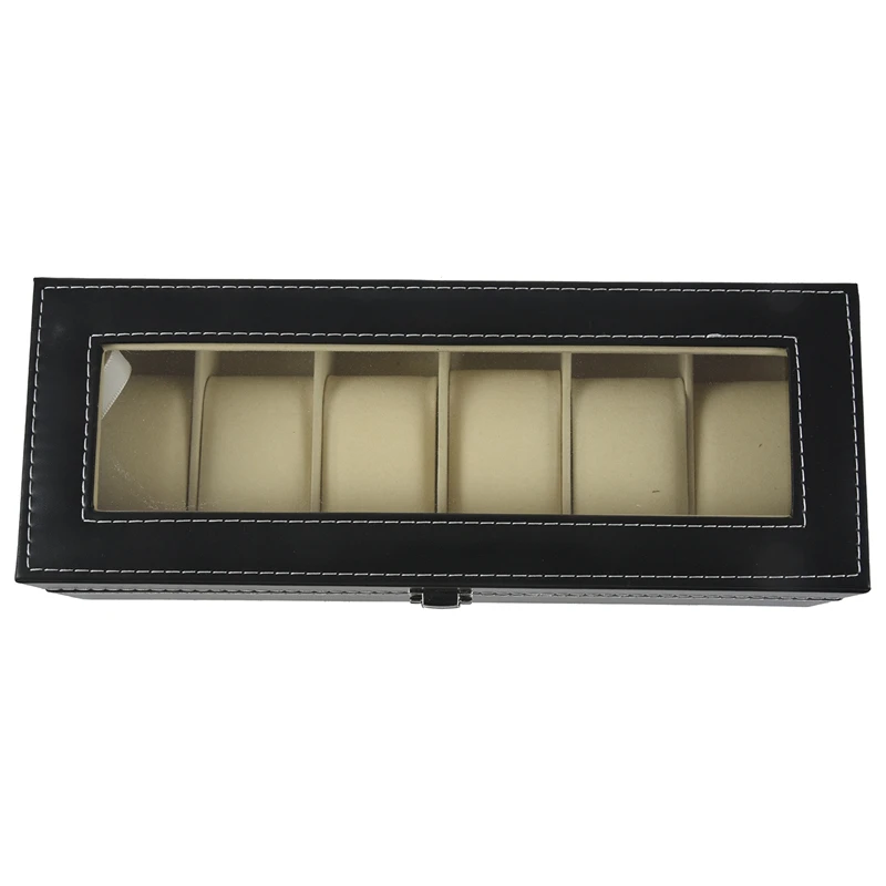 Window Organizer Box for Save 6 Wrist Watches | Украшения и аксессуары
